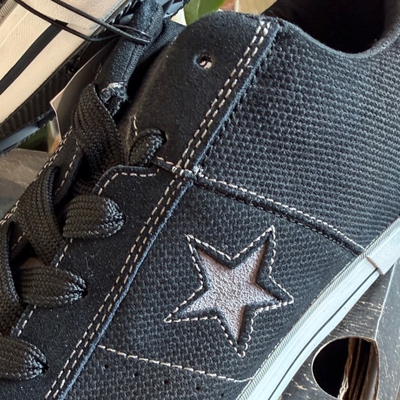 Converse one Star sport Skate VI Sneakers rare 2007 new black and gray leather - Picture 4 of 17